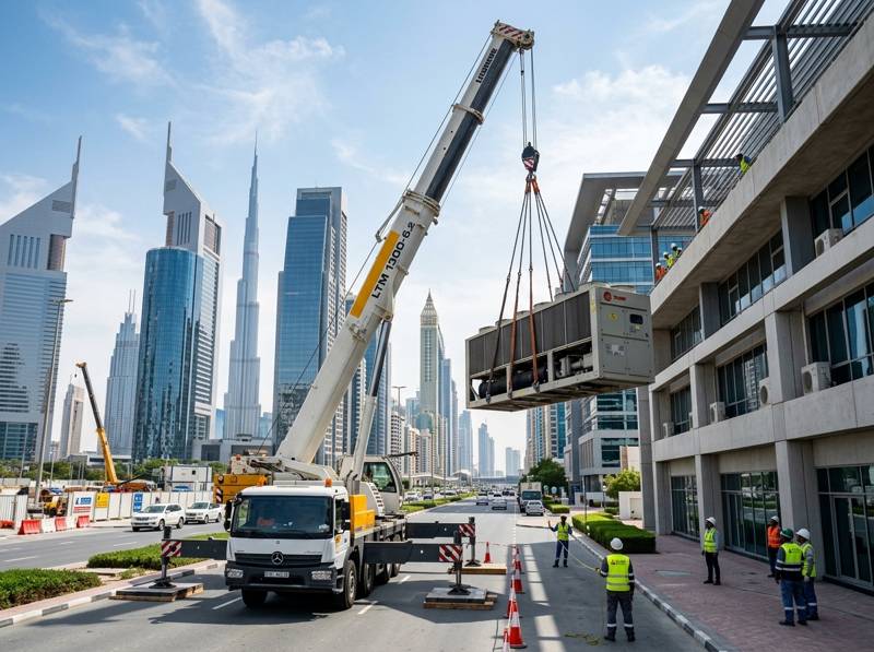 Truck-Mounted Crane Hire in Dubai and UAE